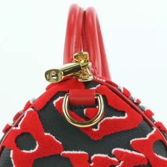 RARE Red Speedy Louis Vuitton - Picture 9 of 15